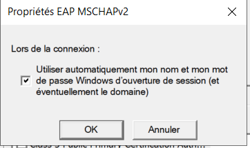 Configuration de la GPO 802.1X